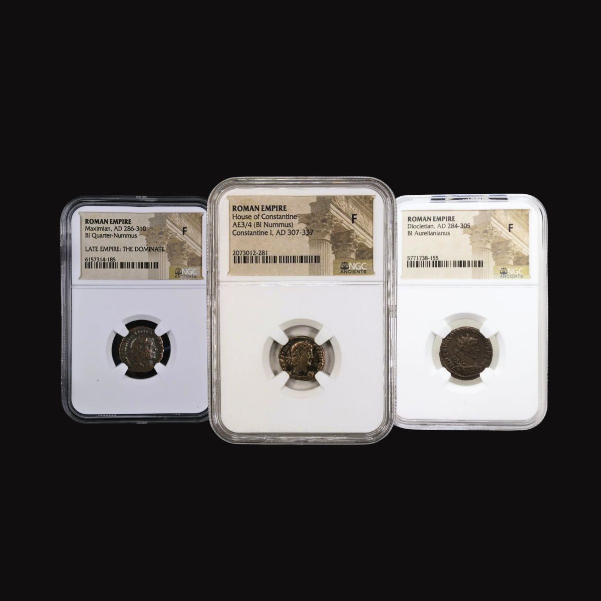 Roman Generals Starter Pack — From Commanders to Emperors (NGC Certified - Kinzer Coins