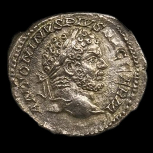 Roman Silver Coin – Emperor Caracalla (about 1,800 years old) – NGC Certified – Featured in Gladiator II - Kinzer Coins