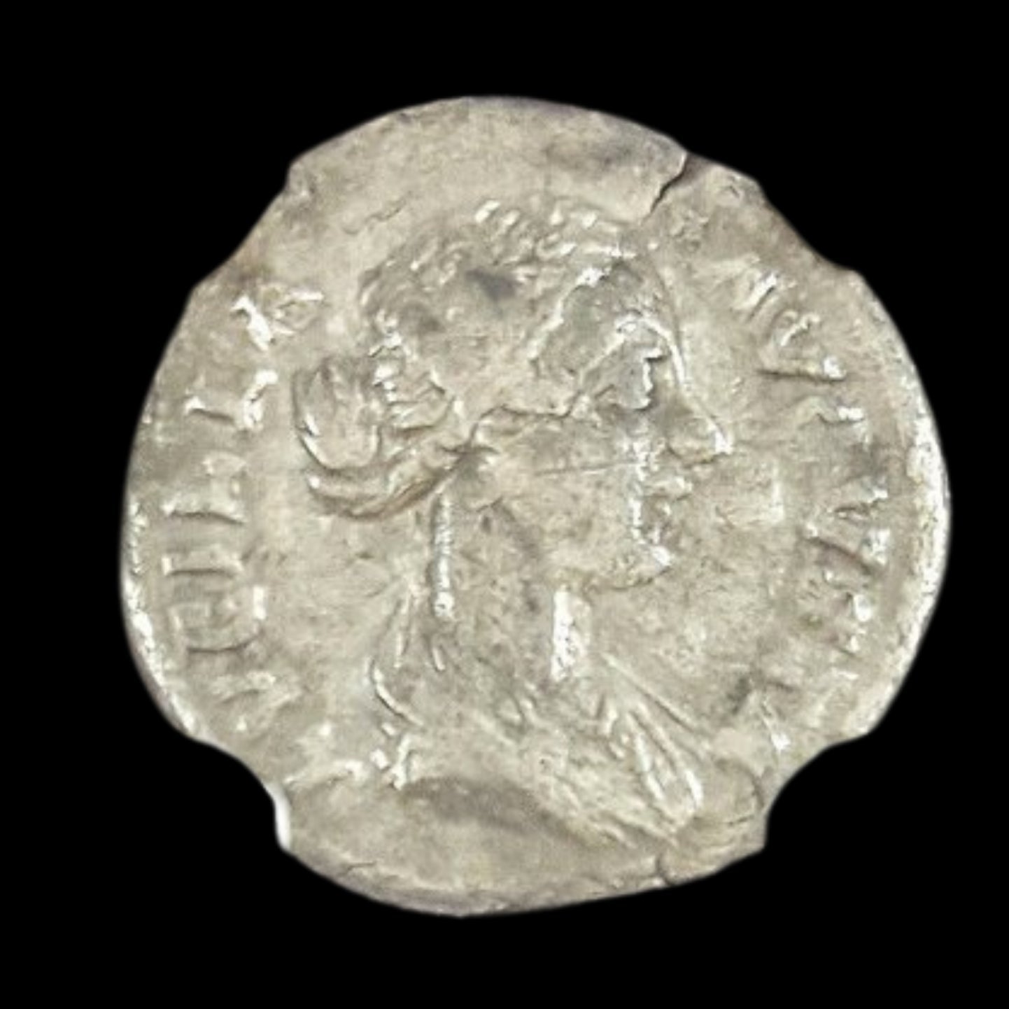 Roman Silver Denarius of Empress Lucilla — Daughter of Marcus Aurelius, from the Era that Inspired Gladiator - Kinzer Coins