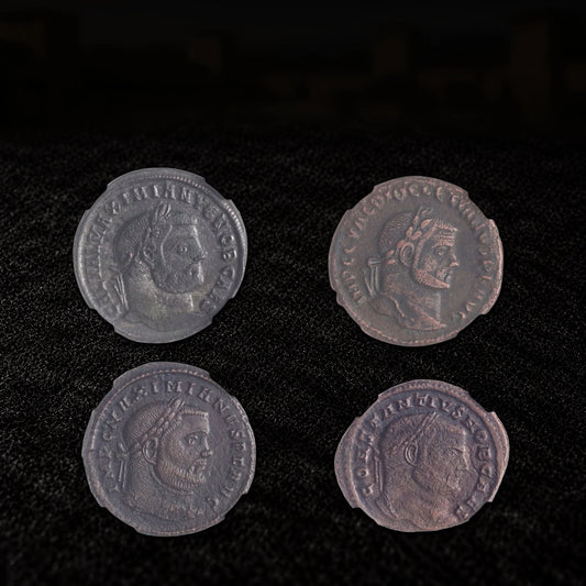 Roman Tetrarchy — Four NGC-Certified Ancient Roman Coins - Kinzer Coins