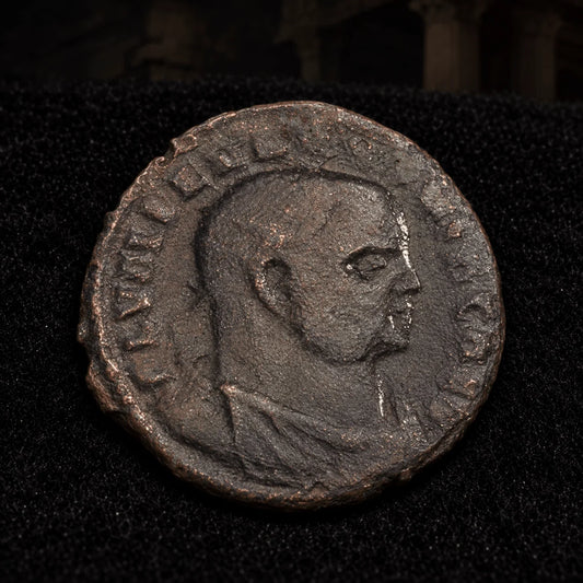 Severus II Roman Bronze AE3 — NGC - Kinzer Coins
