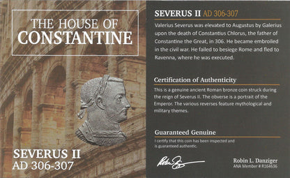 Severus II Roman Bronze AE3 — representative supplier photograph 2