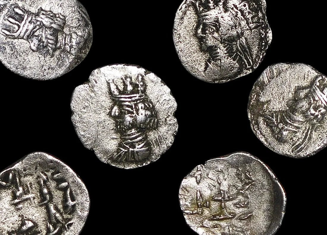 Silver Hemidrachm from the Kingdom of Persis (2,200 - 1,800 years ago - Kinzer Coins