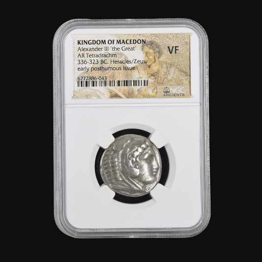 Silver of a Conqueror — Alexander the Great Tetradrachm - Kinzer Coins