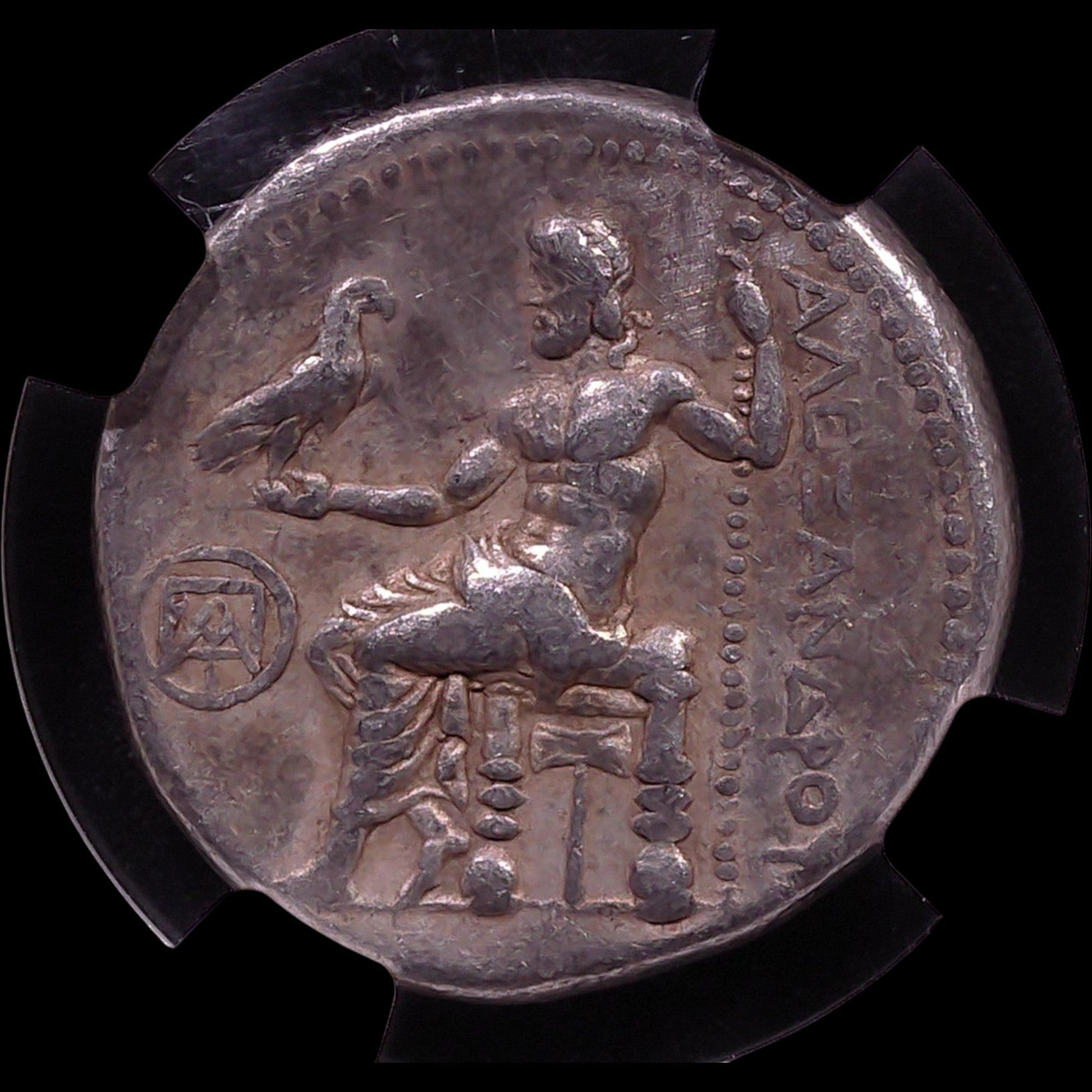 Silver of a Conqueror — Choice VF Alexander the Great Tetradrachm - Kinzer Coins
