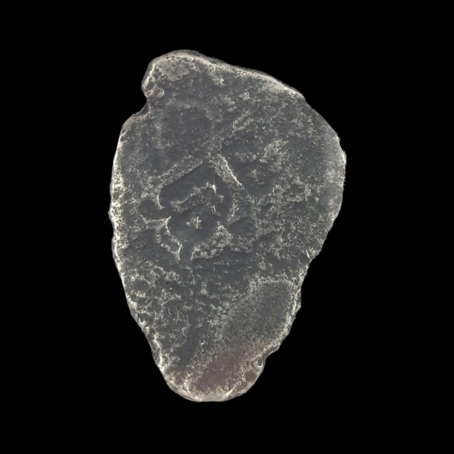 Spanish Silver 8 - Real Fragment from the Vliegenthart Shipwreck (about 290 years ago) - Kinzer Coins