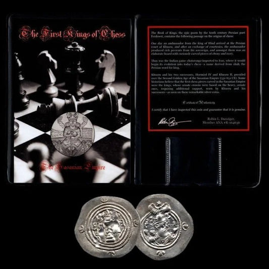 The First Kings of Chess — Silver of the Sasanian Shahs - Kinzer Coins