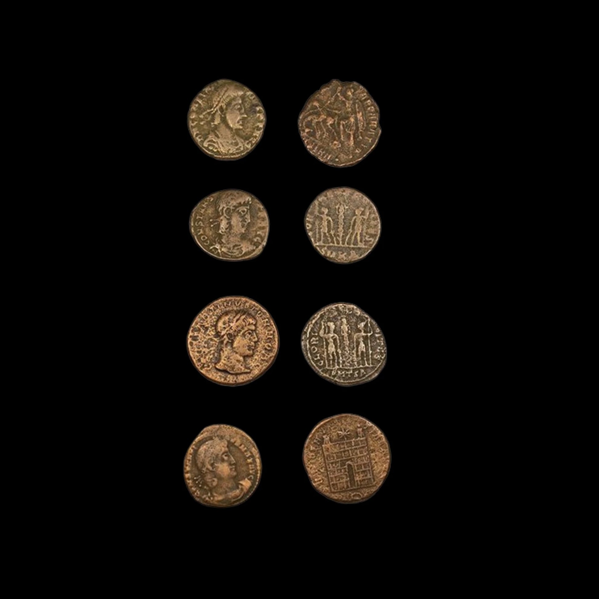 The Four Constantines – A Bronze Coin Album of Constantine the Great and His Sons (Constantine II, Constantius II, and Constans), Rulers Who Led Rome’s Transformation into the Christian Empire - Kinzer Coins