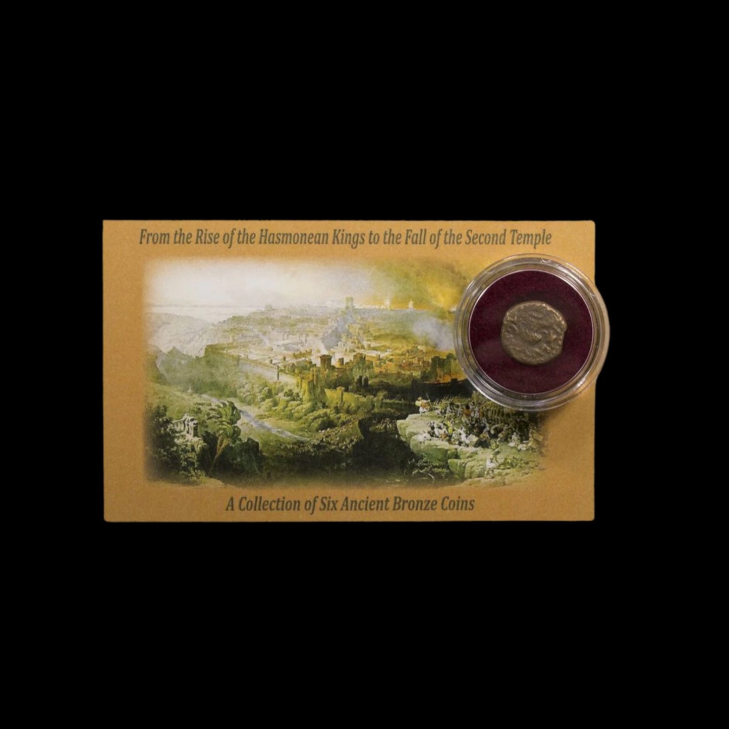 The Jewish Wars with Rome: A Box of 6 Ancient Bronze Coins - Kinzer Coins