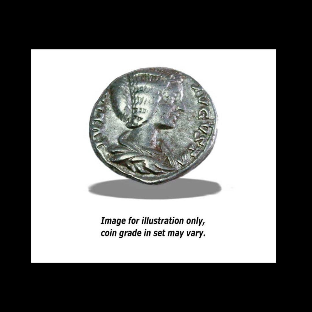 The Most Powerful Woman Who Ever Lived – Julia Domna Silver Denarius (AD 193–217) - Kinzer Coins