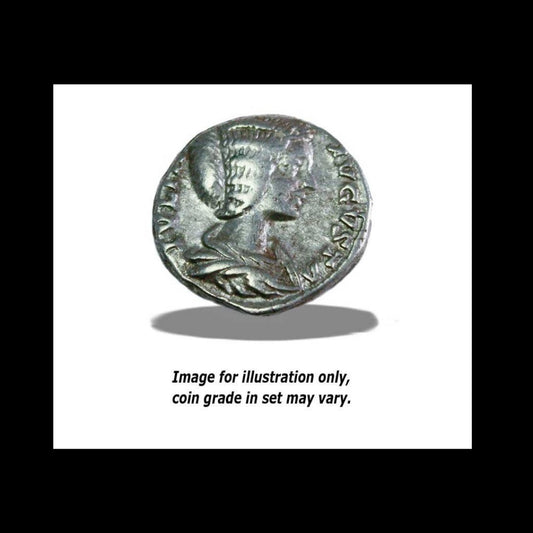 The Most Powerful Woman Who Ever Lived – Julia Domna Silver Denarius (AD 193–217) - Kinzer Coins