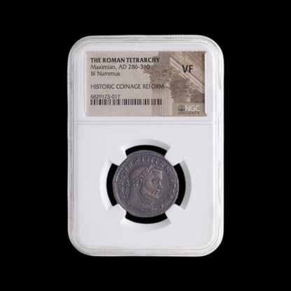 The Roman Tetrarchy: A Collection of Four NGC - Slabbed Coins - Kinzer Coins