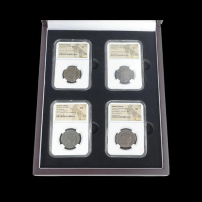 The Roman Tetrarchy: A Collection of Four NGC - Slabbed Coins - Kinzer Coins