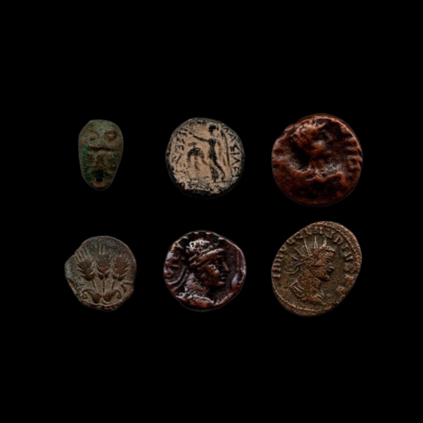 The World of Antiquity: Six Coins from Ancient Times - Kinzer Coins