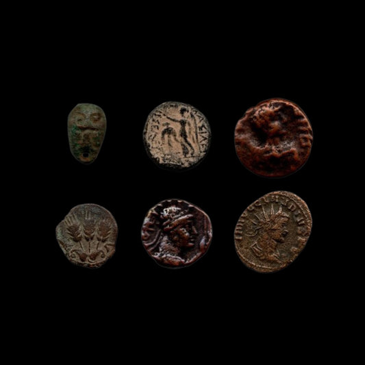 The World of Antiquity: Six Coins from Ancient Times - Kinzer Coins