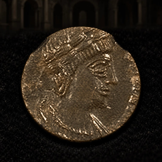 Theodora Ancient Roman Bronze Coin — Wife of Constantius I (Posthumous, AD 337–340) — NGC Certified - Kinzer Coins