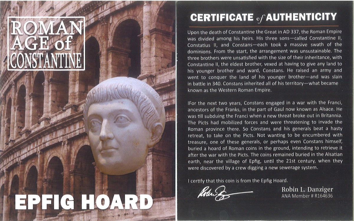 Theodora Roman Bronze — Epfig Hoard — representative supplier photograph 3