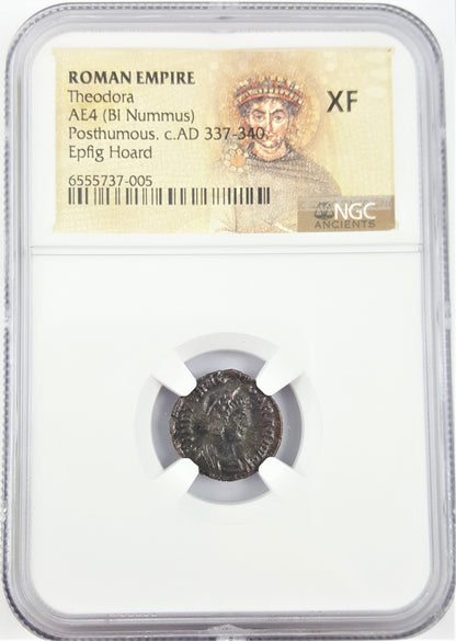 Theodora Roman Bronze — Epfig Hoard — representative supplier photograph 1