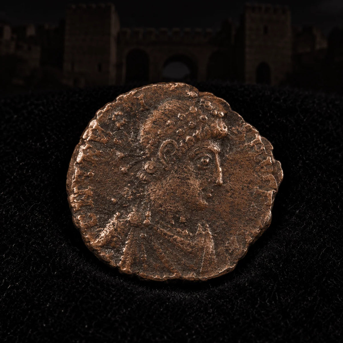 Theodosius I Ancient Roman Small Bronze Coin — Last Emperor of a United Rome (AD 379–395) — NGC Certified - Kinzer Coins