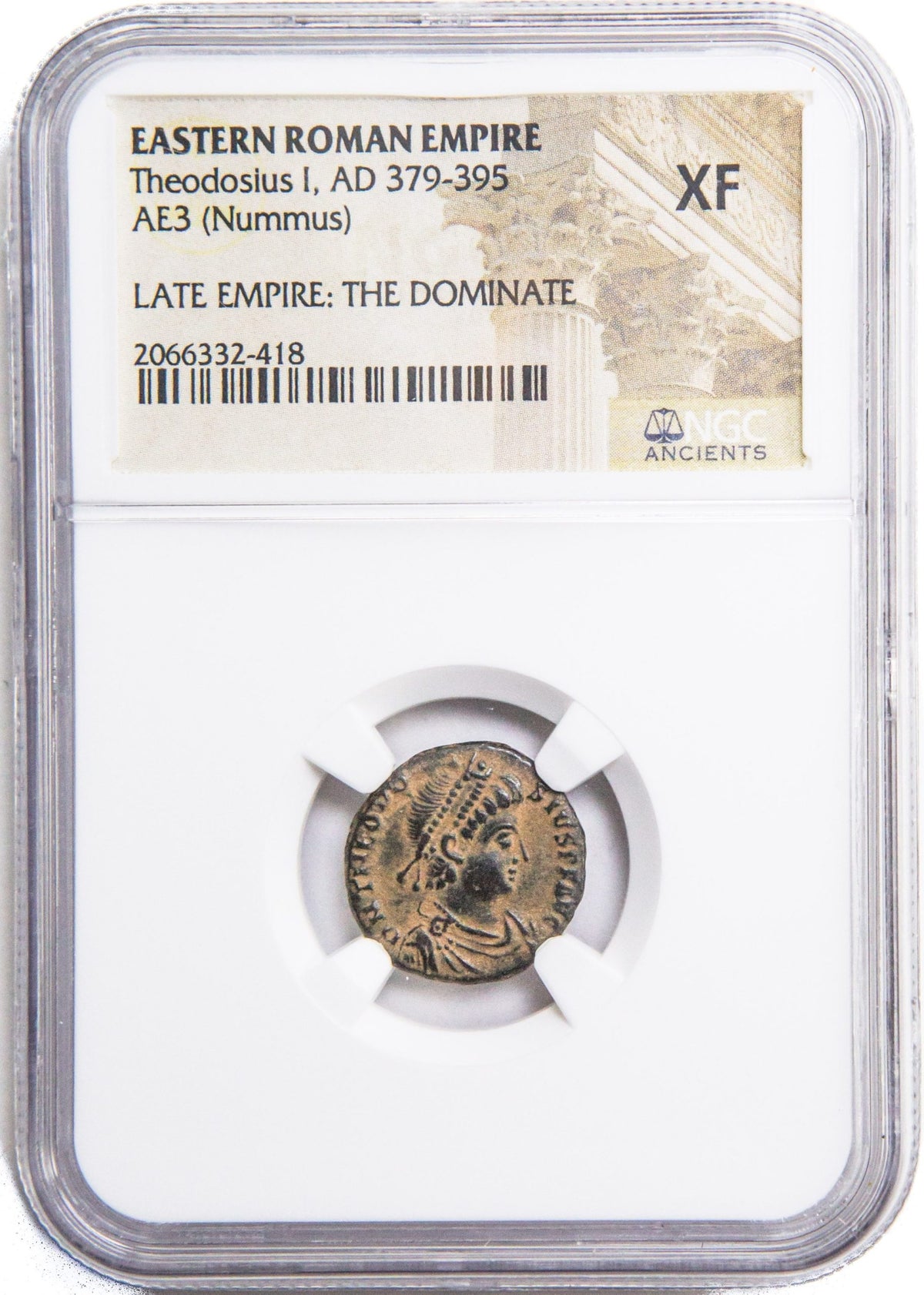 Theodosius I Roman Bronze AE3 — representative supplier photograph 1