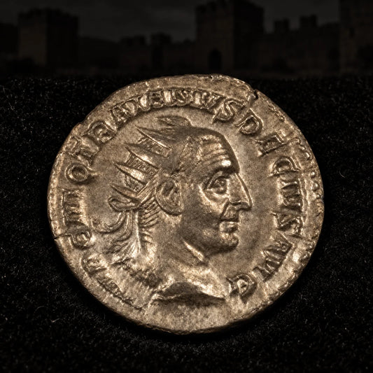 Trajan Decius Ancient Roman Silver Antoninianus — First Emperor Killed in Battle Against a Foreign Enemy (AD 249–251) — NGC Certified - Kinzer Coins