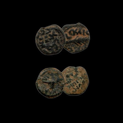 Trials of St. Paul: Two Ancient Bronze Coins (about 1970 - 1960 years ago) - Kinzer Coins