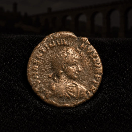 Valentinian II Ancient Roman Small Bronze Coin — Child Emperor (AD 375–392) — NGC Certified - Kinzer Coins
