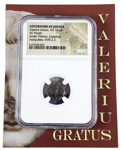Valerius Gratus Judaean Bronze Prutah — representative supplier photograph 1