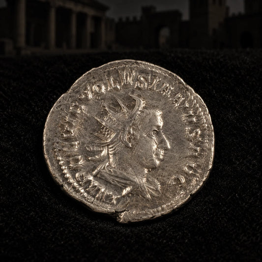 Volusian Ancient Roman Silver Antoninianus — Son of Trebonianus Gallus (AD 251–253) — NGC Certified - Kinzer Coins