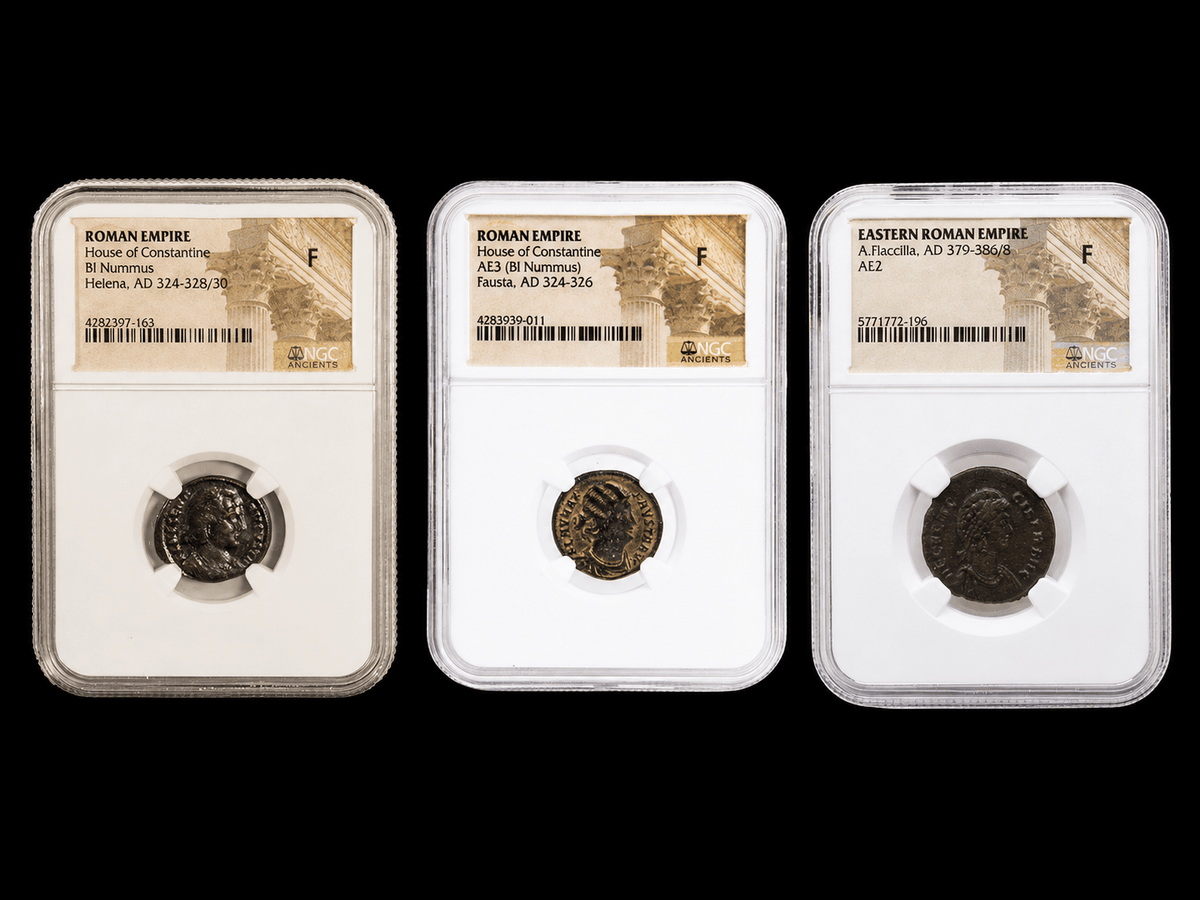 Women of Christian Rome Starter Pack — Three Imperial Women - Kinzer Coins