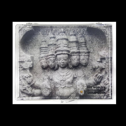 World’s Smallest Gold Coin – South India’s Vijayanagara Bele (Medieval, 14th–16th Century AD) - Kinzer Coins