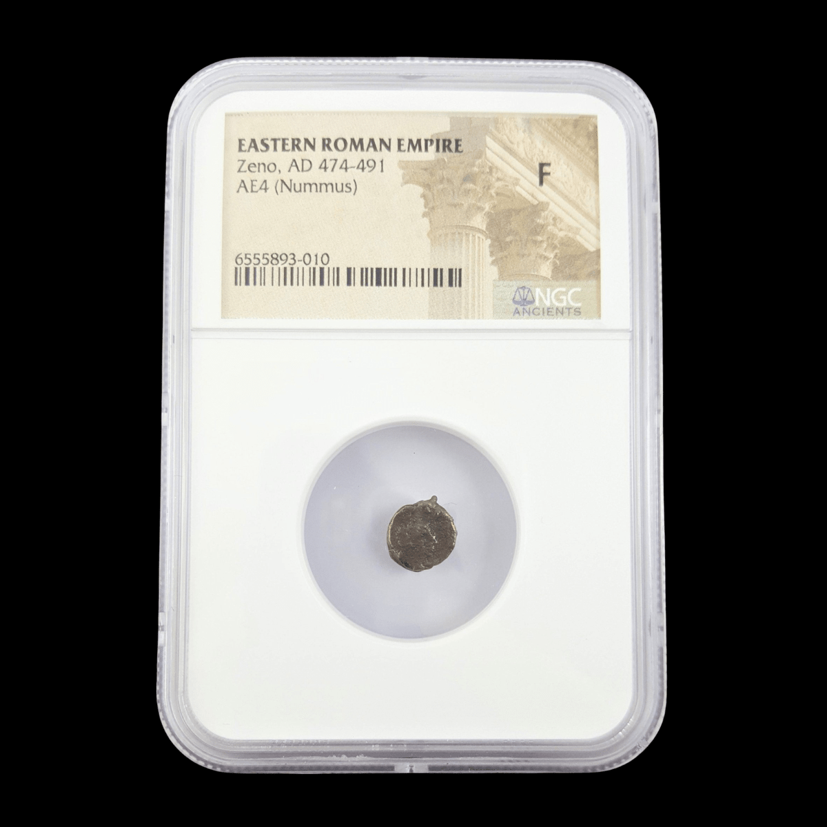Zeno Roman Bronze — The Emperor Who Witnessed the Fall of Rome, NGC-Certified - Kinzer Coins